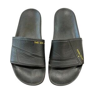 Raf Simons x Adilette Slide 'Bunny Black' Resort Pool Slide Sandals US 9 Beach